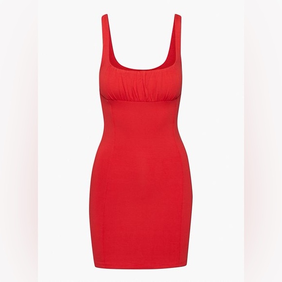 Aritzia Red Bodycon Dress - Picture 1 of 2